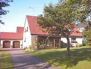 Ansicht vom Haus